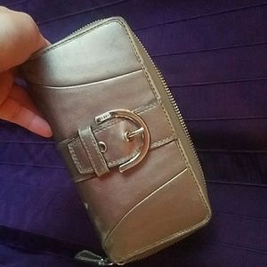 Used Coach expanding wallet